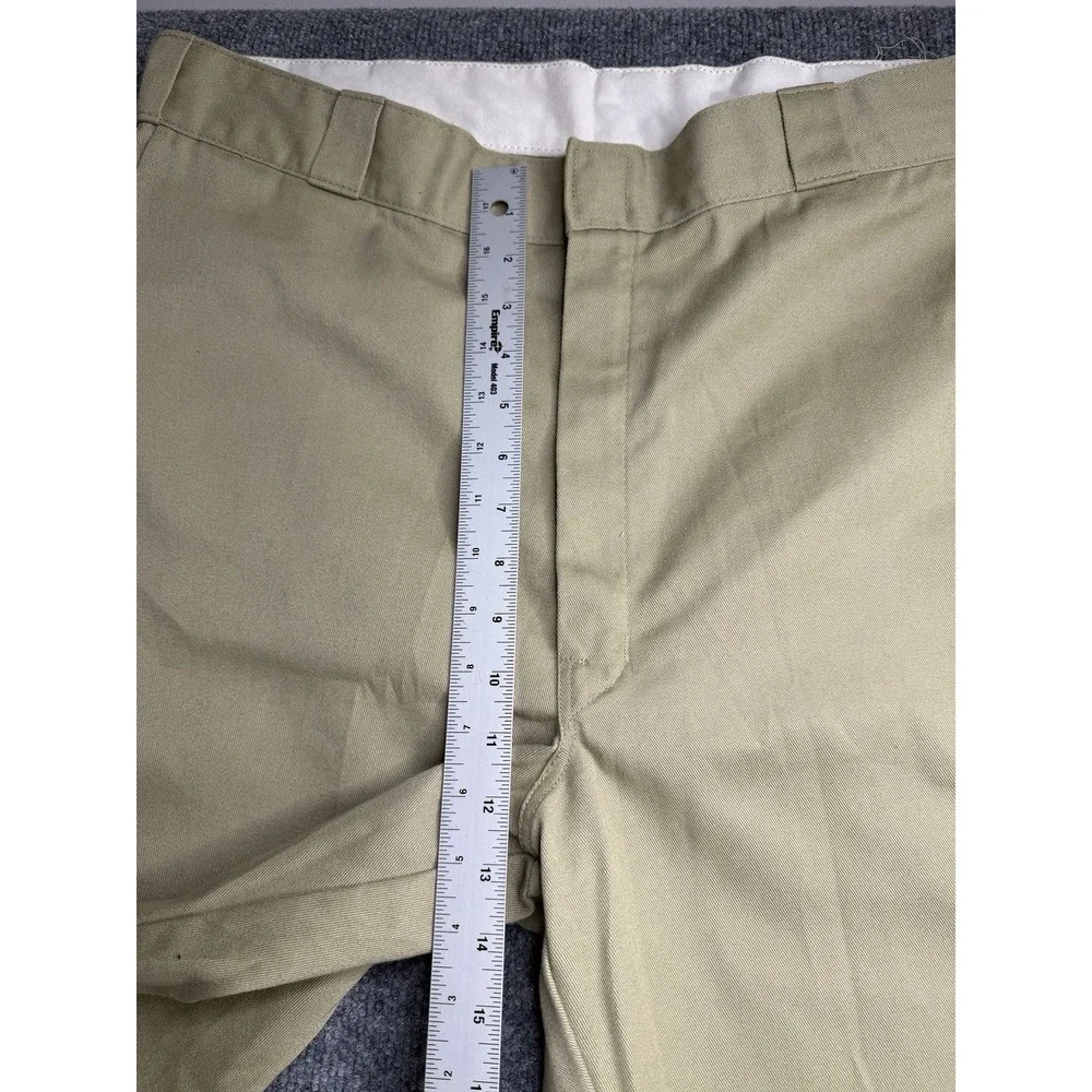 Dickies Men's Original Fit Work Pants Khaki 40x32 Brown